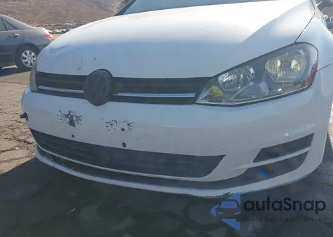 2016 Volkswagen Golf Sportwagen Tsi Limited Edition z USA, uszkodzony, nr VIN 3VWC17AU7GM518907